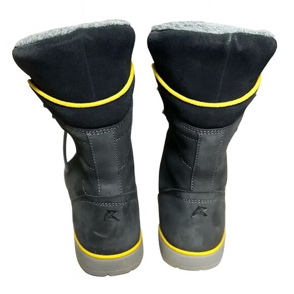 ECCO Siberia Lite Women’s Winter Snow Boots Gray Waterproof Insulated US 6.5 - Picture 3 of 5